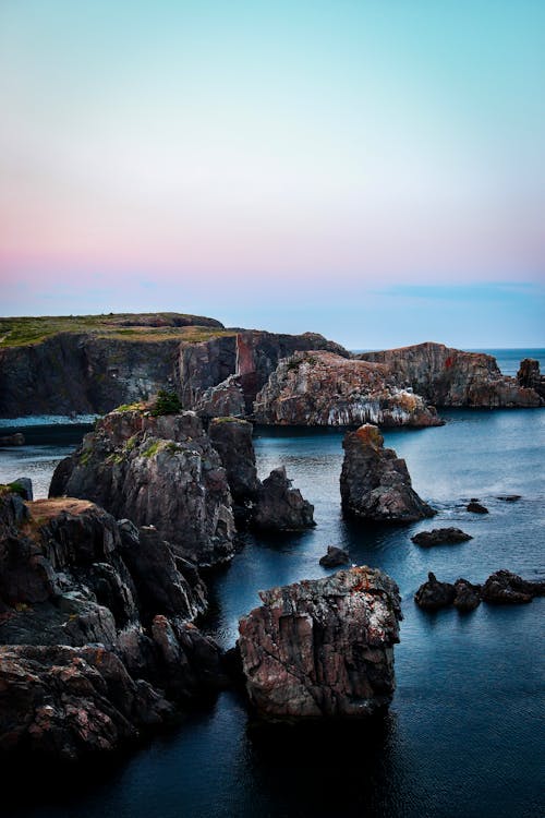 Rock Formations on the Sea