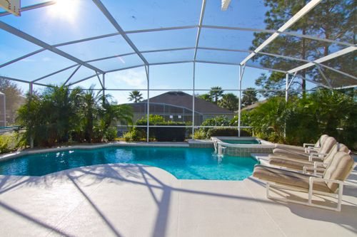 Free stock photo of blue pool, florida pool, florida swimming pool Stock Photo
