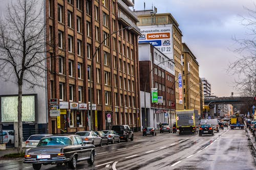 Gratis stockfoto met auto's, berlijn, gebouwen