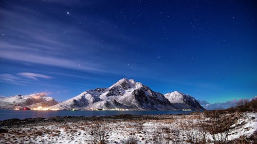 川, 星空, 水の無料の写真素材