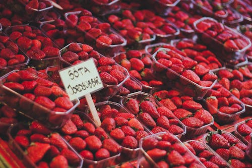 Imagine de stoc gratuită din căpșuni, fructe, fructe de padure