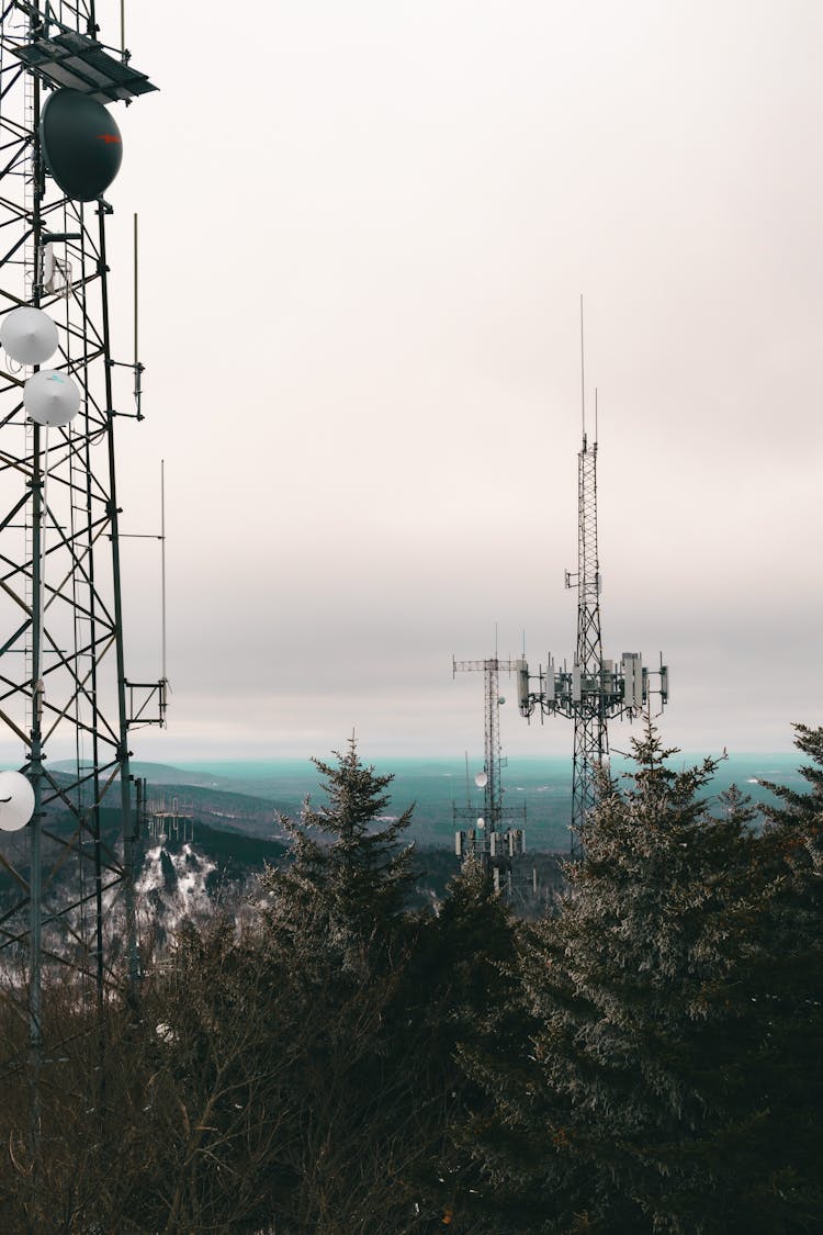 Cell Towers Near The Trees