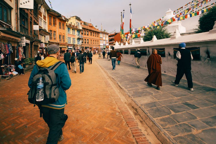 People Walking On The Street