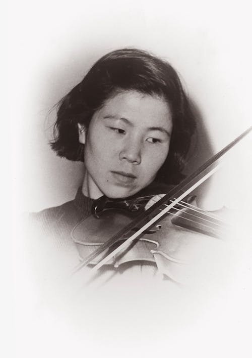 Woman Playing Violin