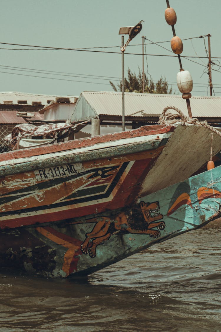 Painted Fishing Boat 