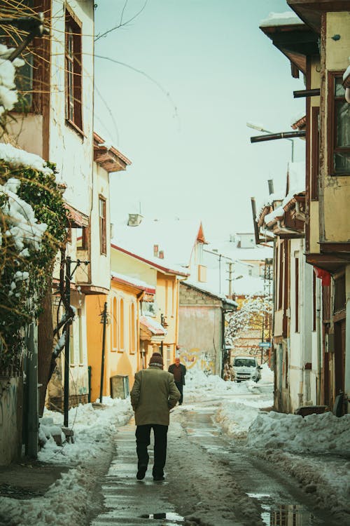 Imagine de stoc gratuită din drum, fotografiere verticală, frig