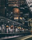 Train Station at a City