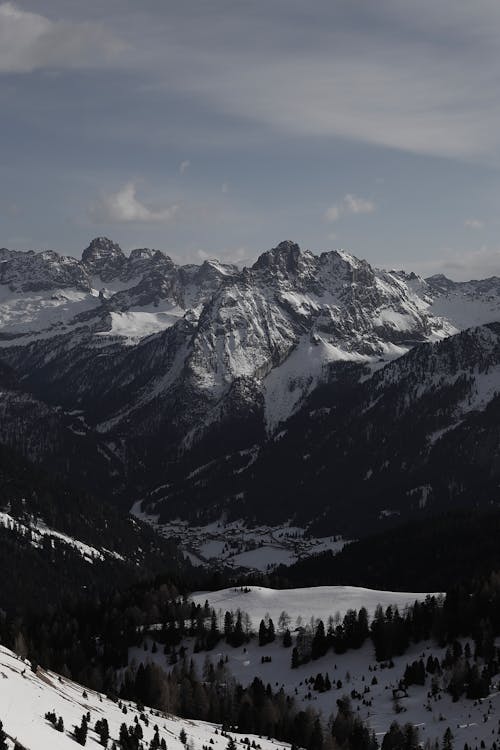 Foto profissional grátis de coberto de neve, inverno, paisagem