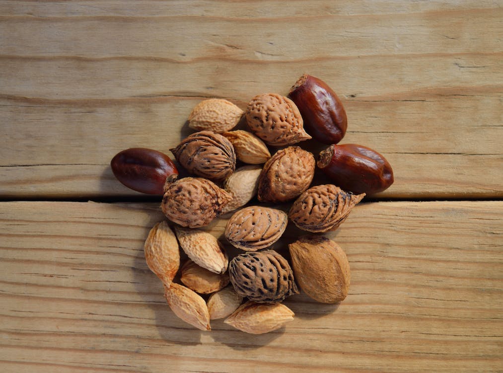 Free Brown Nuts Stock Photo