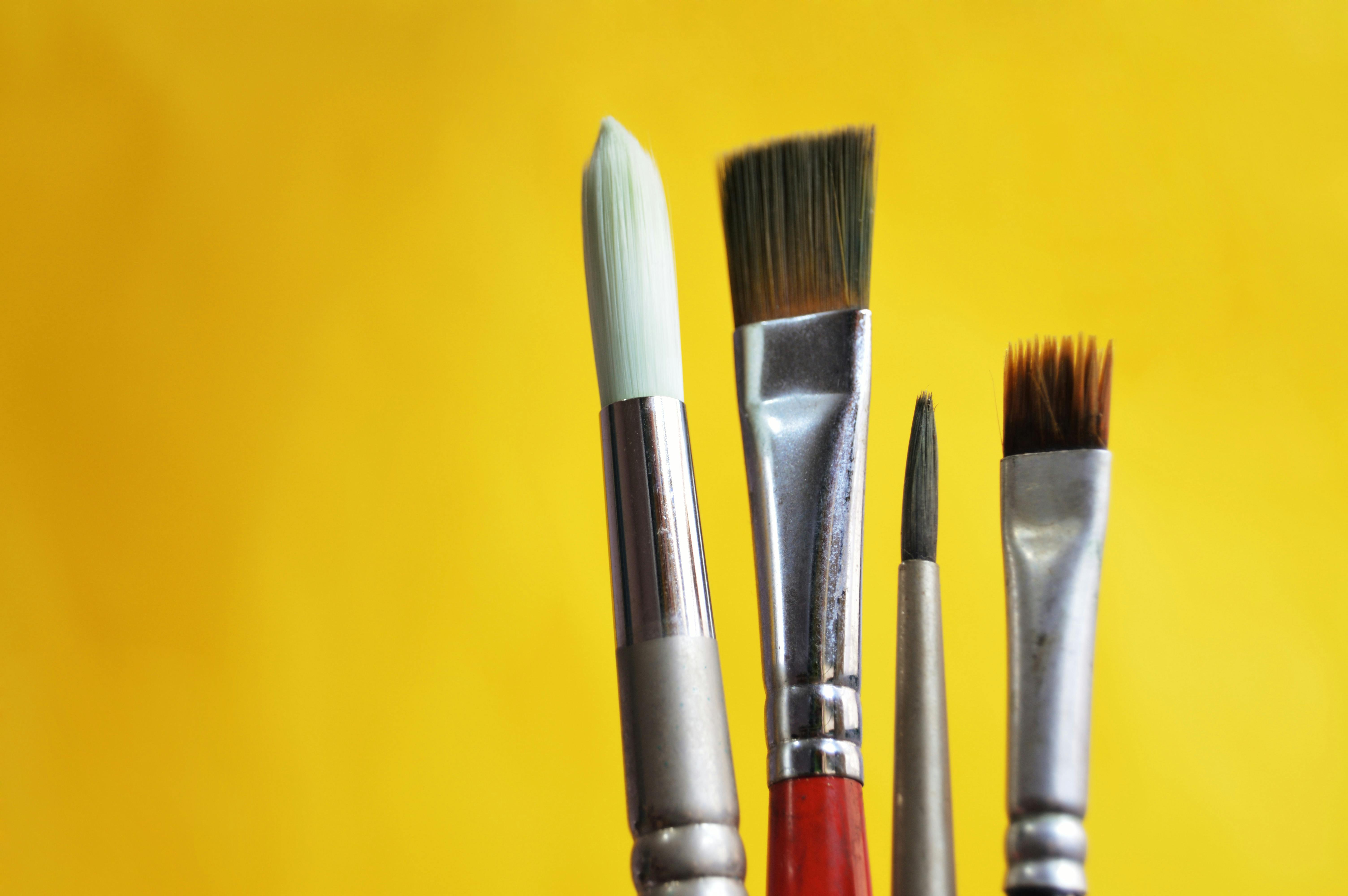 Art Painting Supplies Stock Photo - Download Image Now - Artist's