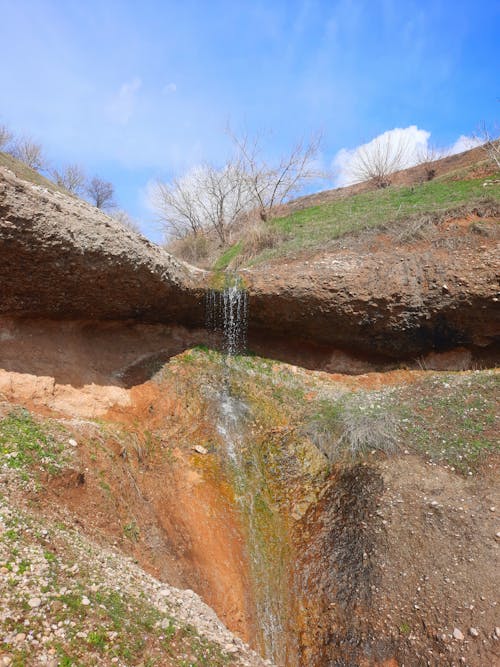 Foto stok gratis air terjun, alam, awan