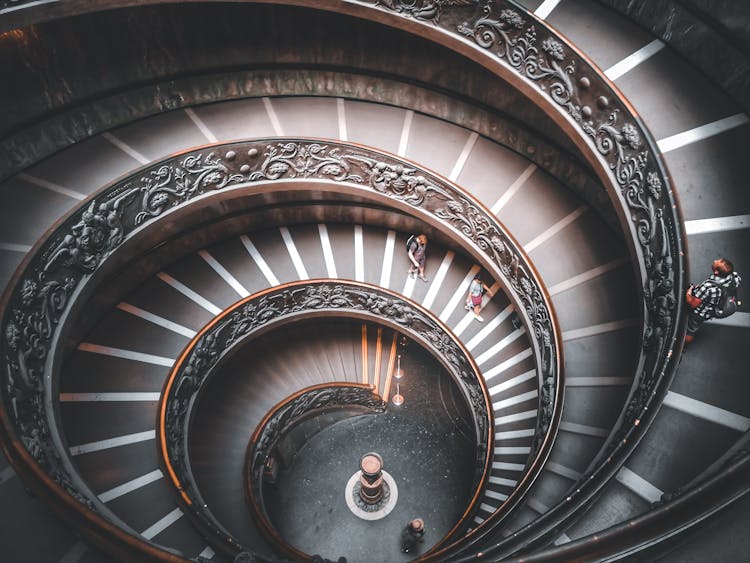 Momo Spiral Staircase In Vatican City