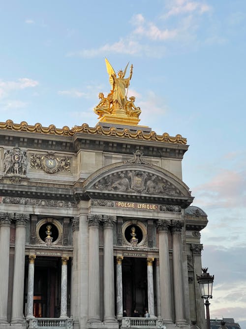 ฟรี คลังภาพถ่ายฟรี ของ palais garnier, จุดสังเกต, ท้องฟ้าสีคราม คลังภาพถ่าย