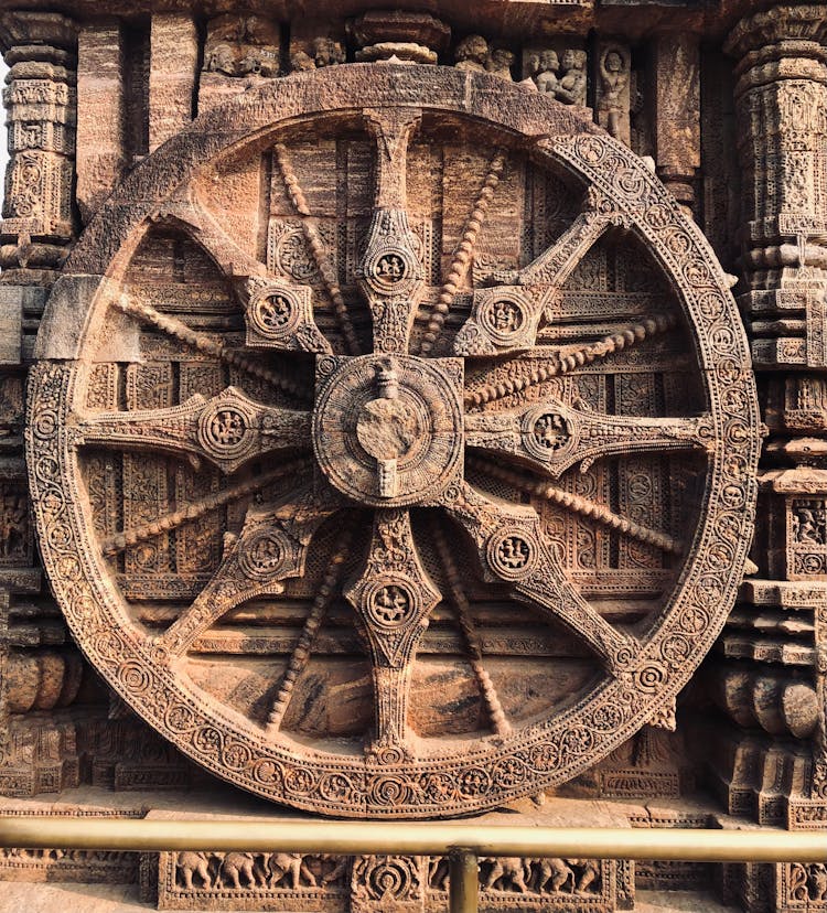 Photo Of An Ancient Wheel 