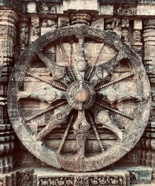 고대의, 둥근, 바퀴의 무료 스톡 사진