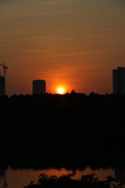 Imagine de stoc gratuită din aparat de fotografiat, apartament, apus