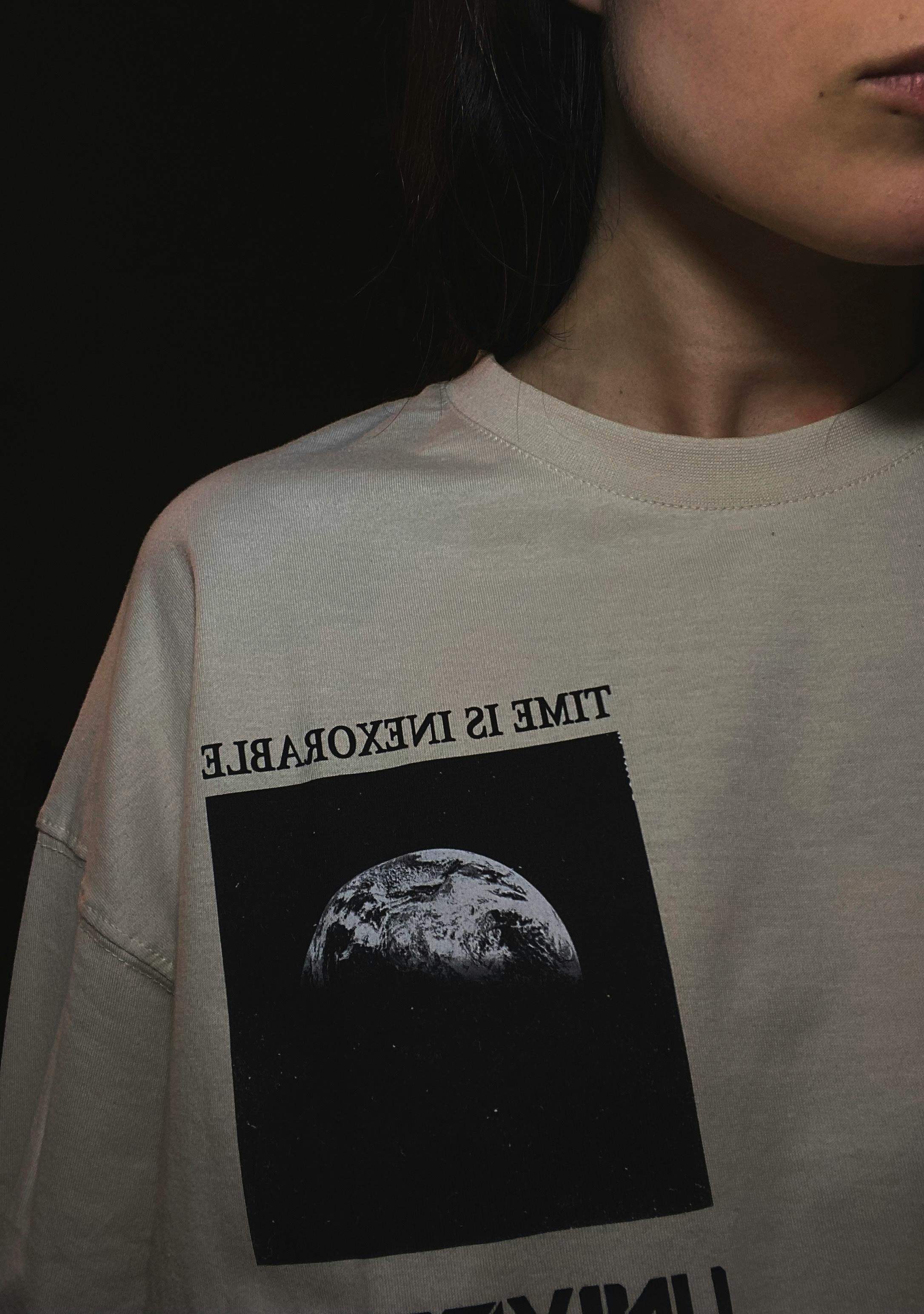 Sablon Discharge - efek vintage premium