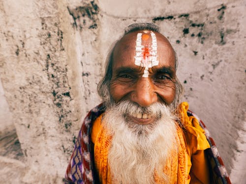 Smiling Elderly Man 