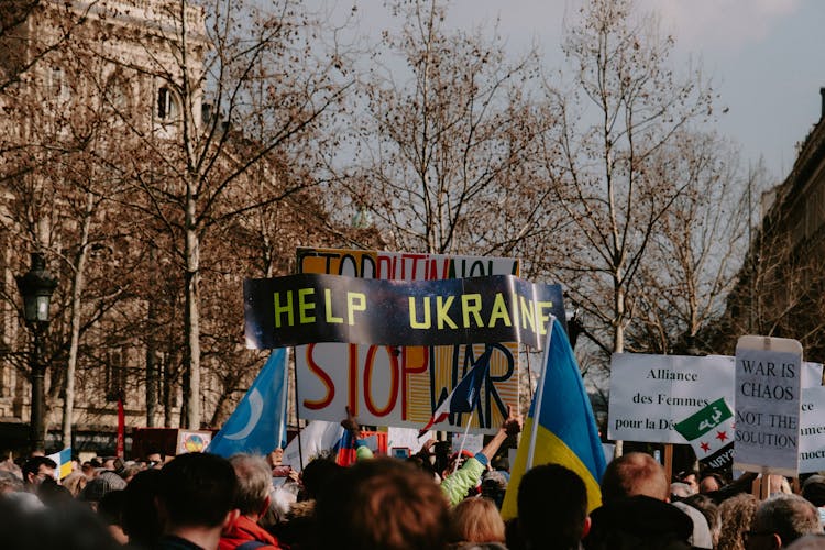 Crowd During Demonstration