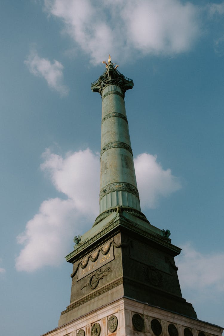 Place De La Bastille In Paris, France