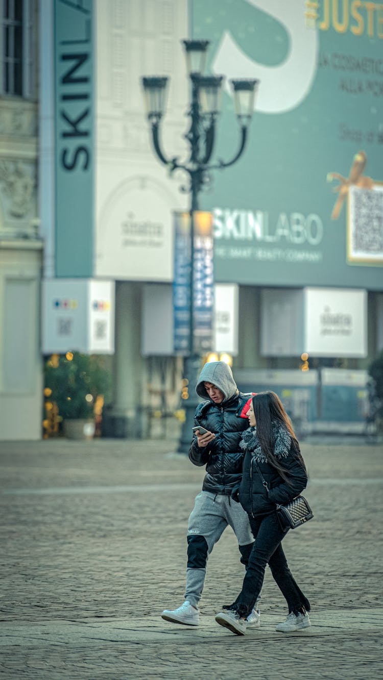 Couple Walking Together