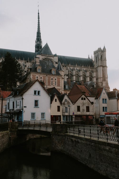 Kostnadsfri bild av amiens, amiens katedral, byggnadsexteriör