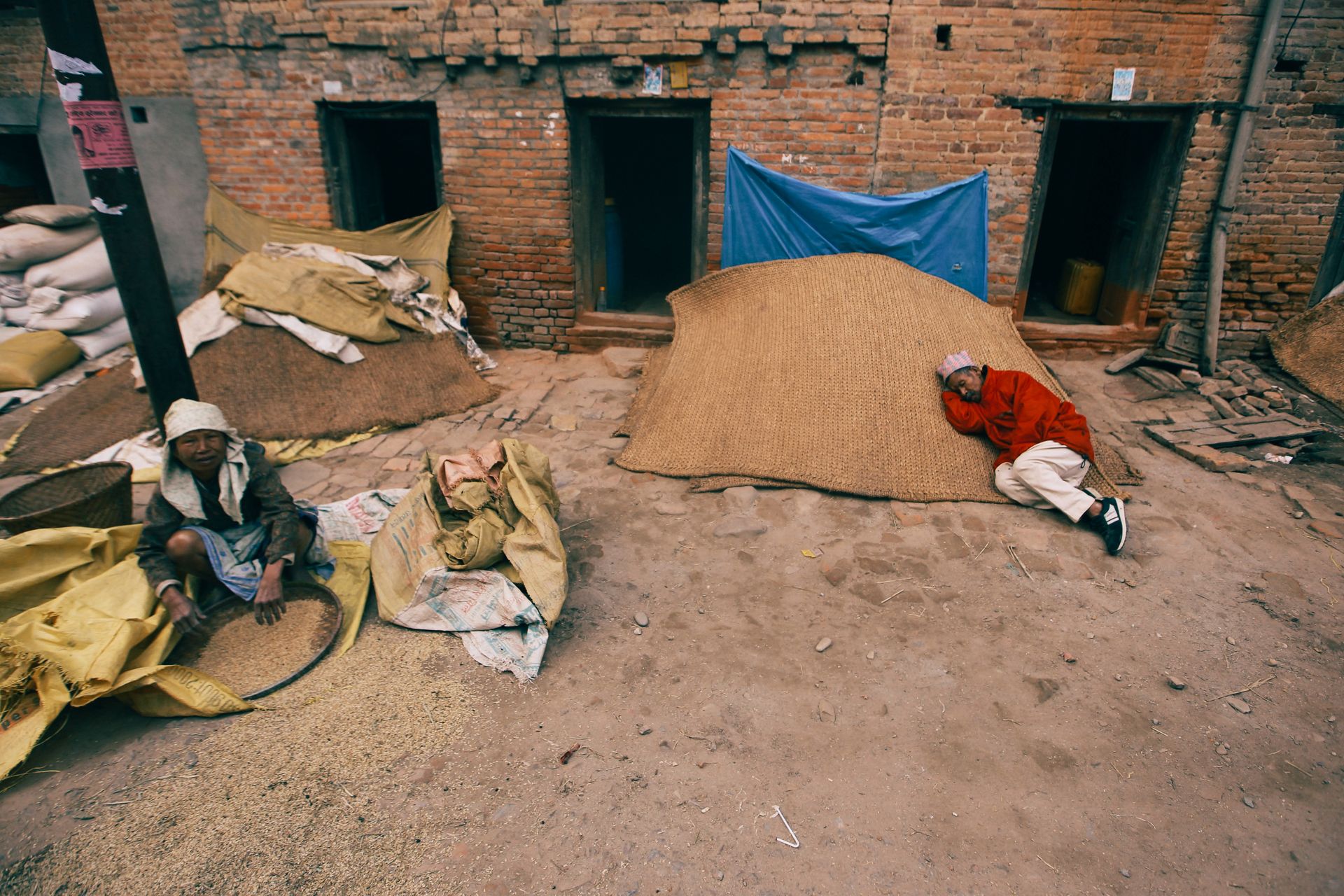 People Sleeping on the Street