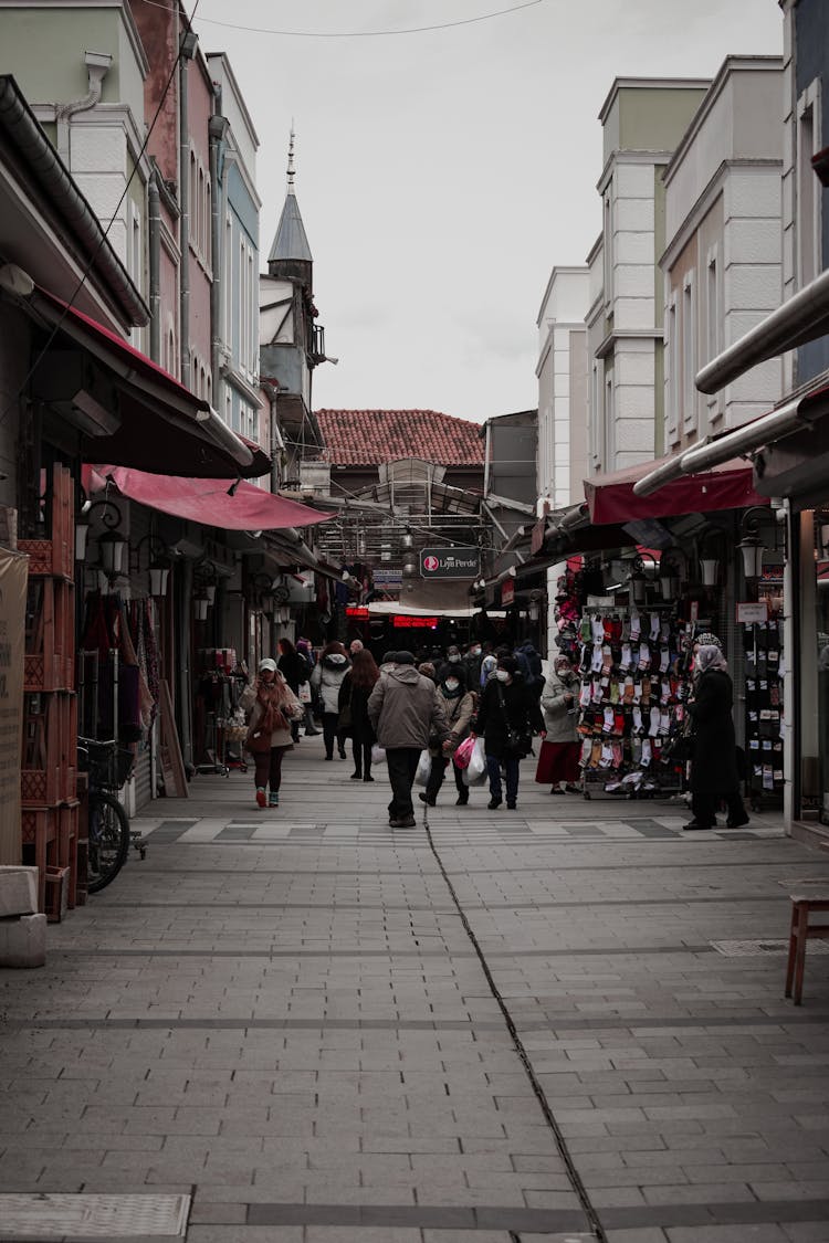 People Walking On The Street