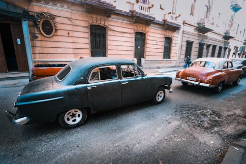 Vintage Cars on the Street