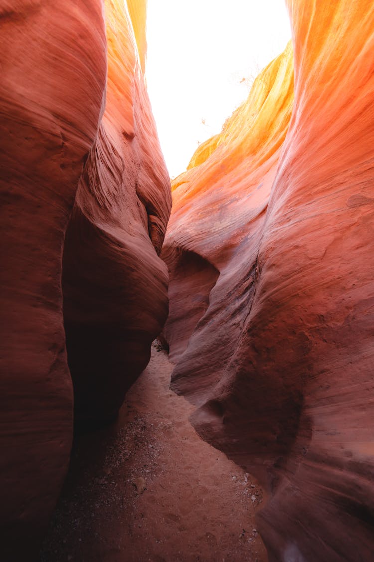 A Brown Rock Formation