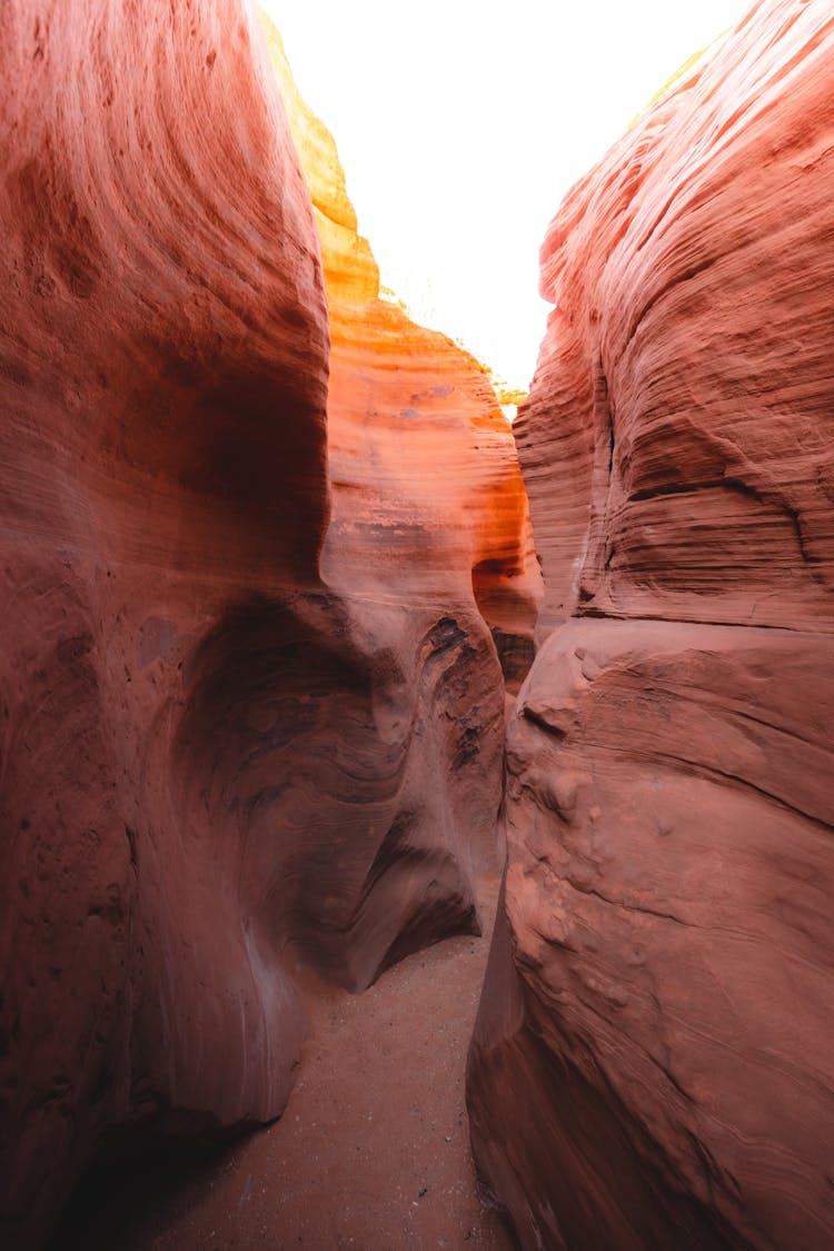 A Brown Rock Formation