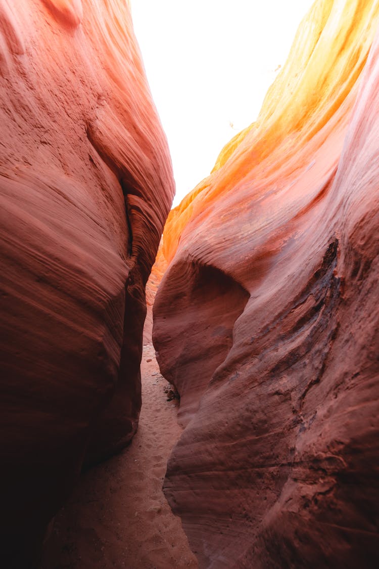 A Brown Rock Formation