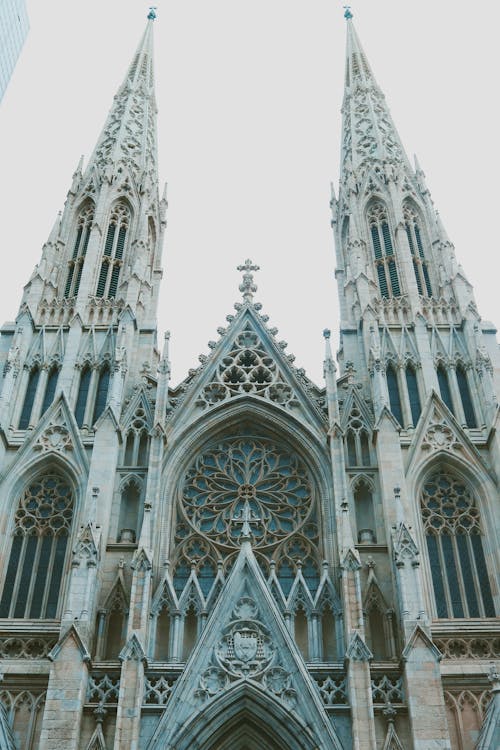 Cathedral Under White Sky