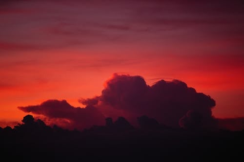 Foto stok gratis alam, bentangan awan, berwarna merah muda