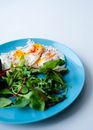 Eggs and Greens on Plate