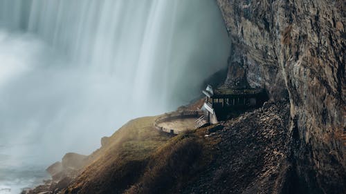 Fotobanka s bezplatnými fotkami na tému cesta za vodopádmi, Kanada, kanadské pády podkovy