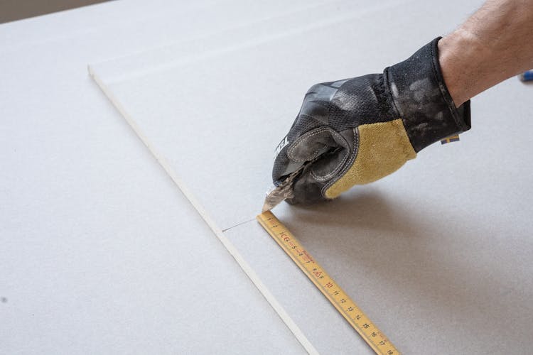 Man Working On A Construction Site