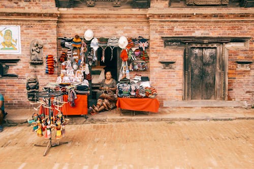 Puppets on Display on the Street