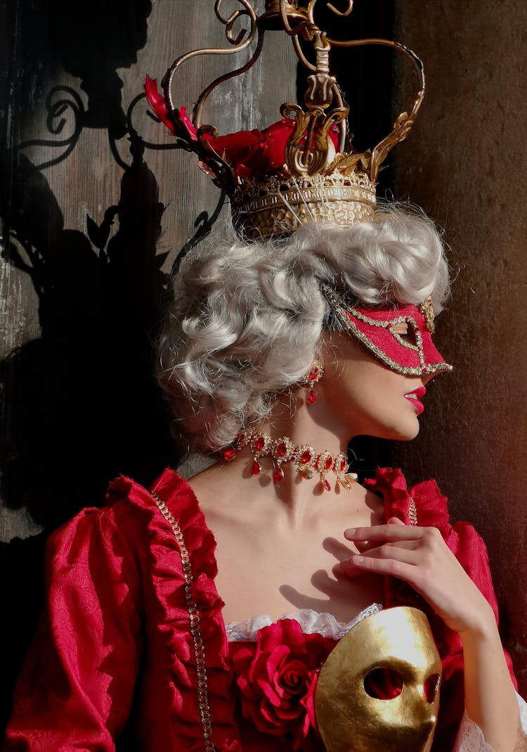 Woman Wearing Crown