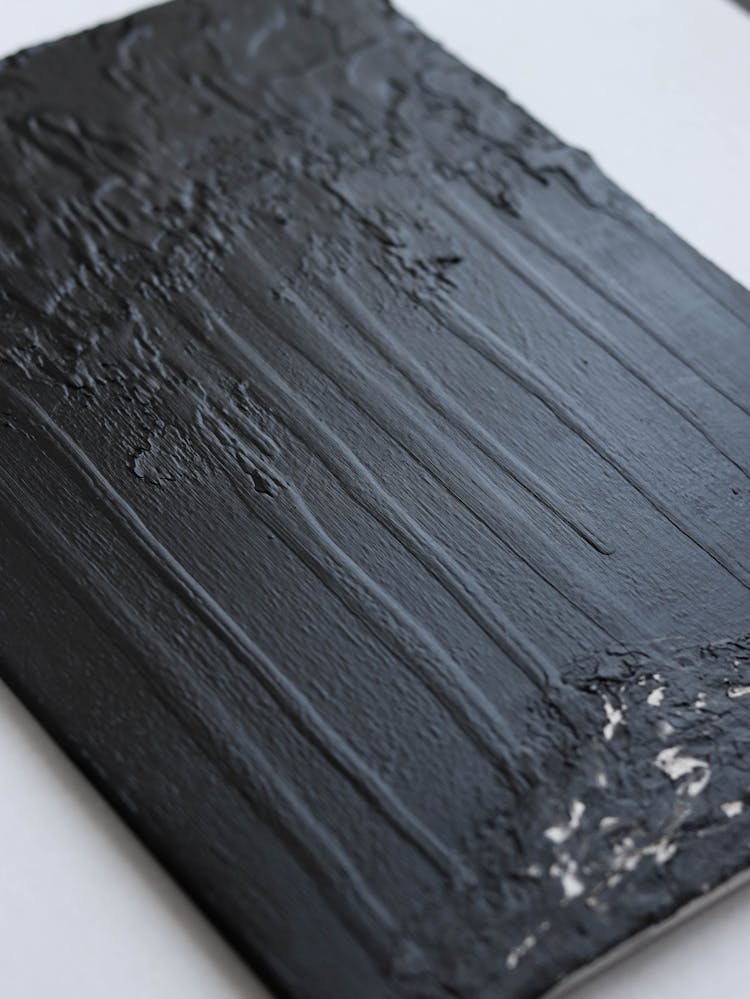 Black Abstract Painting