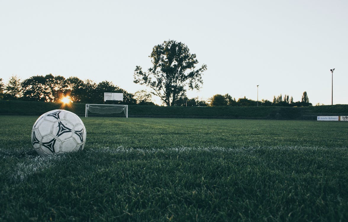 ball, field, football