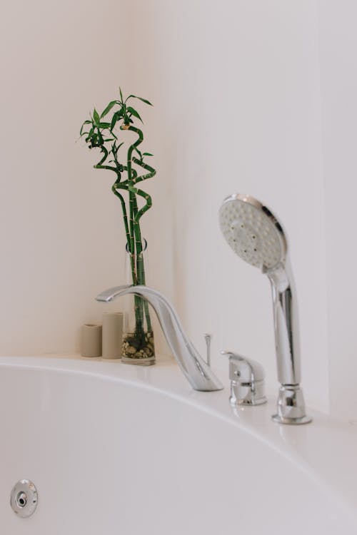Ilmainen kuvapankkikuva tunnisteilla bambu, kylpyamme, Kylpyhuone
