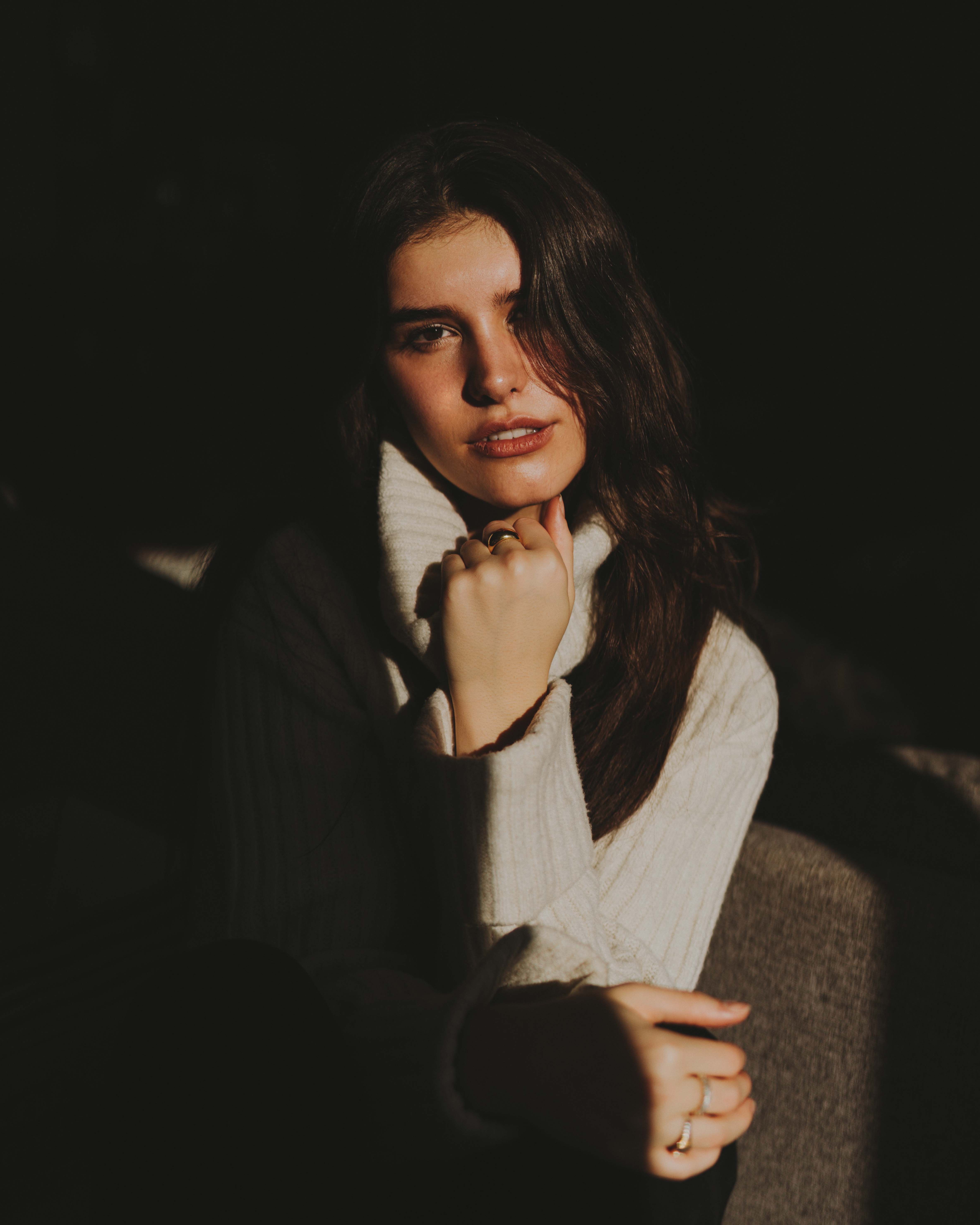 Natalie J Bendza, founder of The Human Forcefield, in soft editorial light