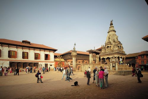 People on Town Square 