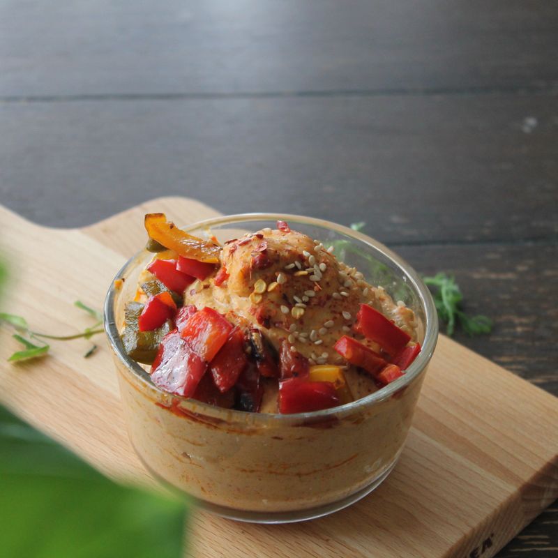 Roasted Carrot and Coriander Dip