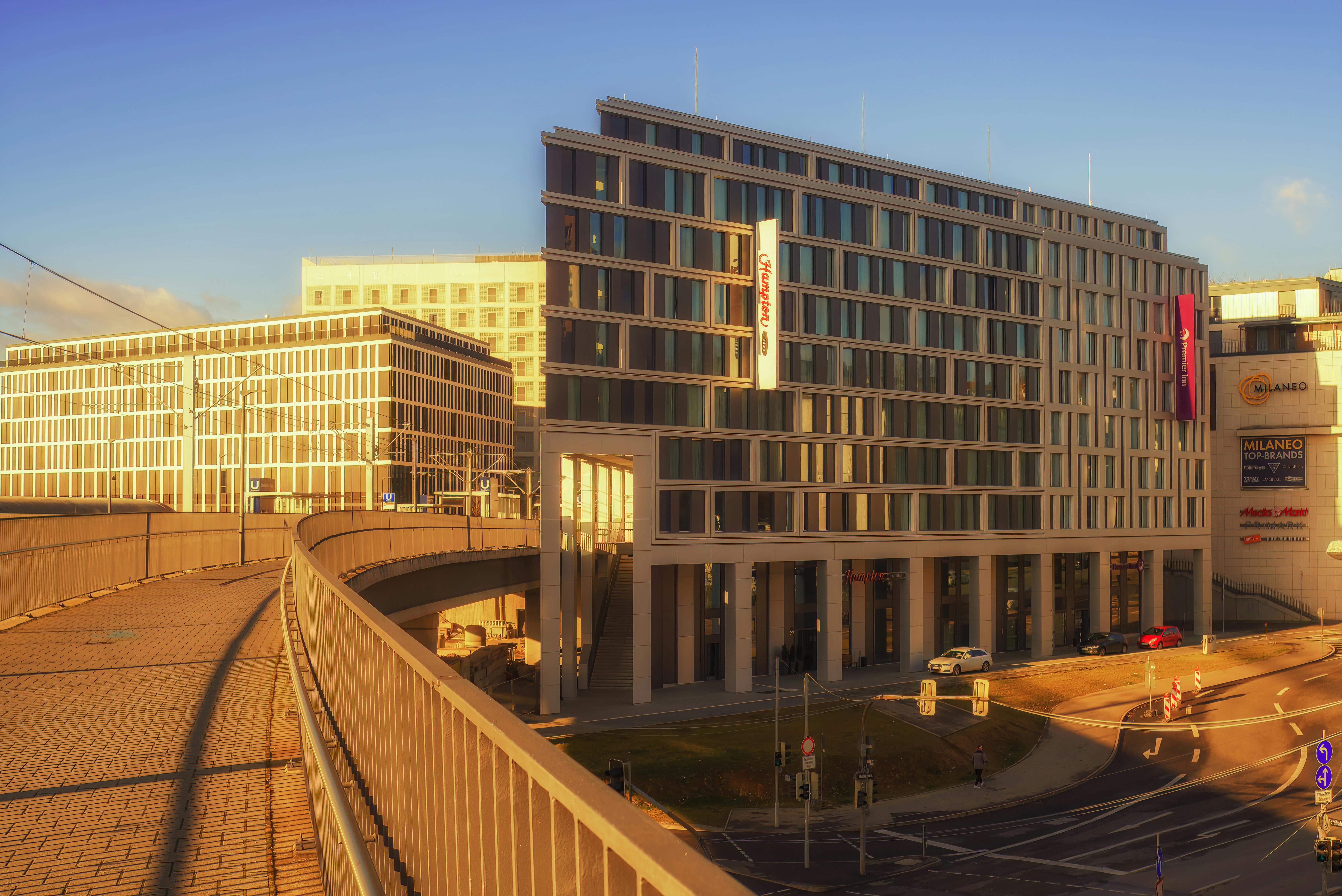 brown and white concrete building