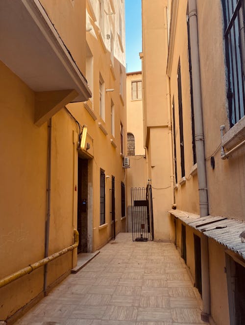 Narrow Alley in Sunlight 