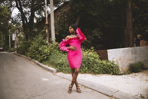 Women Posing on the Streets