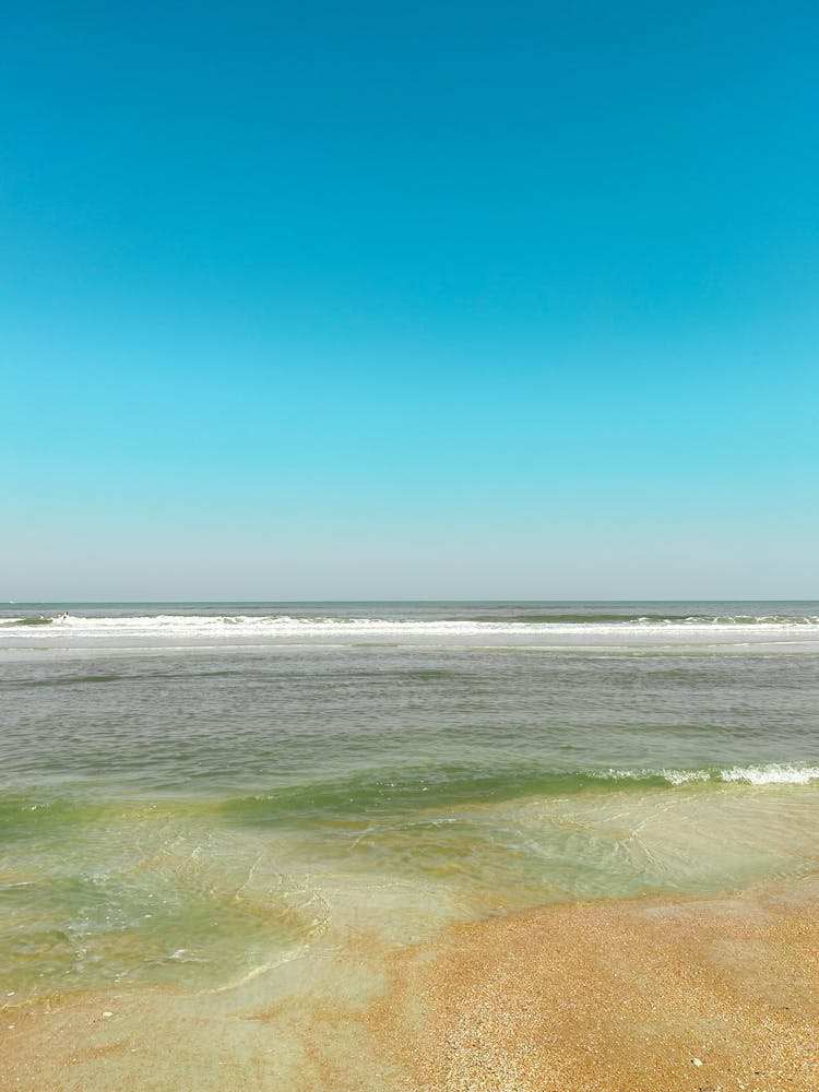 The St. Augustine Beach In Florida