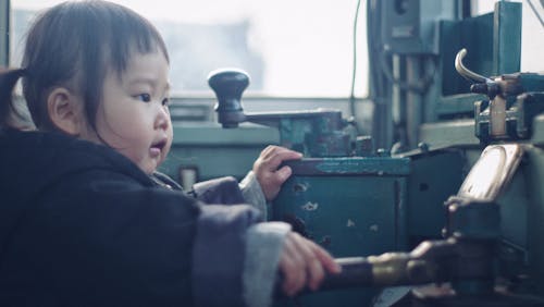 Free stock photo of asian, asian child, green